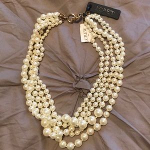 J. Crew Costume Pearl Necklace